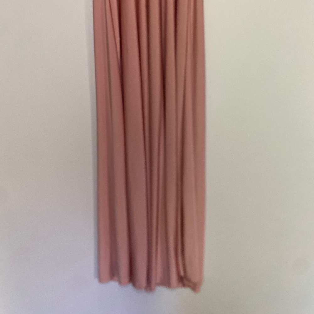 Lulu’s XS Always Stunning Convertible Blush Pink Maxi Dress - Picture 8 of 16